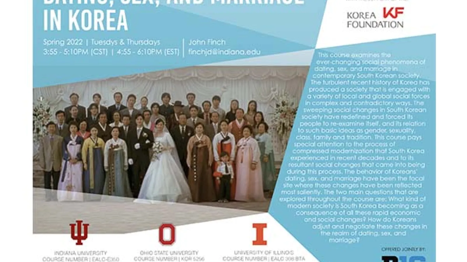 Korean 5256 course flyer