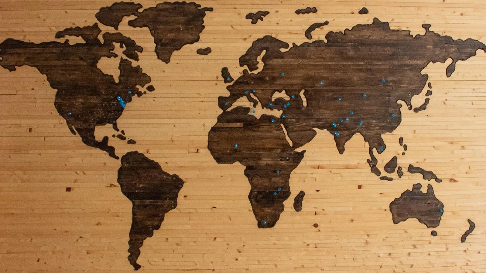 world map
