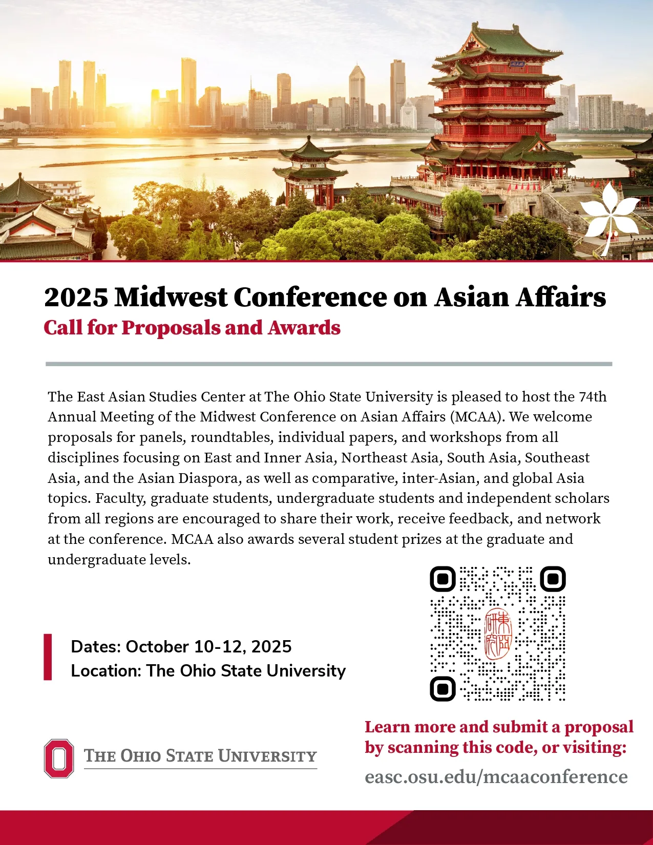 MCAA call for proposals image